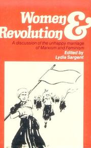 WOMEN AND REVOLUTION (Black Rose Books; No. E18)