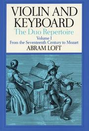 Violin and keyboard