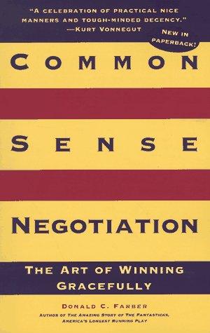 Common Sense Negotiation
