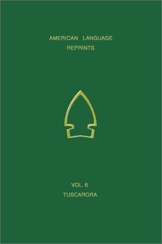 A vocabulary of Tuscarora