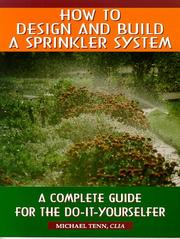 How to design and build a sprinkler system