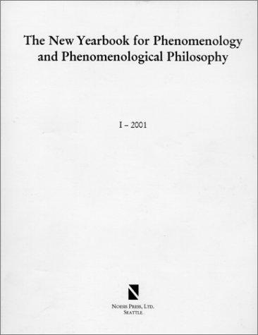 New Yearbook for Phenomenology and Phenomenological Philosophy 2002