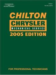 Chilton 2005 Chrysler Mechanical Service Manual