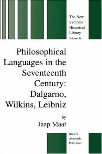 Philosophical languages in the seventeenth century