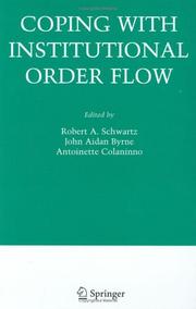 Coping with institutional order flow