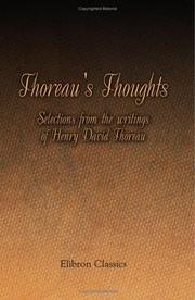 Thoreau's Thoughts