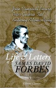 Life and Letters of James David Forbes