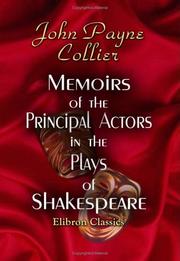 Memoirs of the principal actors in the plays of Shakespeare