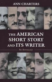 The American Short Story and Its Writer