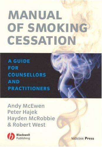 Manual of smoking cessation