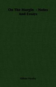 On the margin: notes and essays