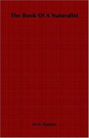 The Book Of A Naturalist