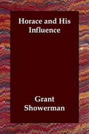Horace and his influence