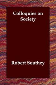 Colloquies on Society