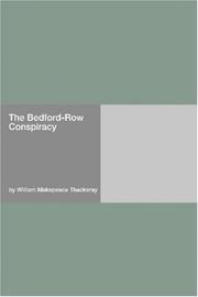 The Bedford-Row Conspiracy