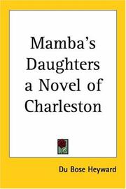 Mamba's Daughters A Novel Of Charleston