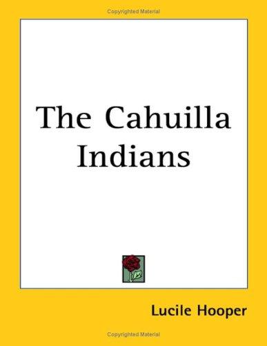 The Cahuilla Indians