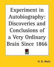 Experiment in autobiography