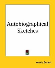Autobiographical Sketches