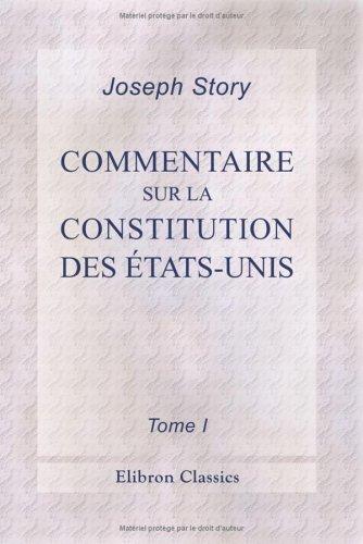 Commentaire sur la Constitution des états-Unis