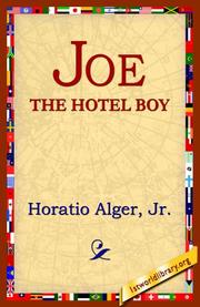 Joe The Hotel Boy
