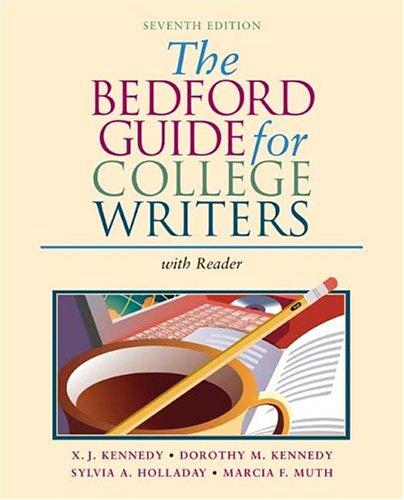 The Bedford guide for college writers