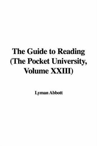 The guide to reading