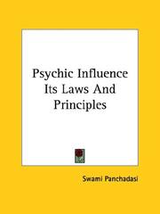 Psychic Influence Its Laws And Principles