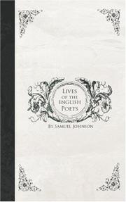 Lives of the English Poets