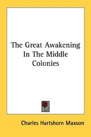 The great awakening in the middle colonies