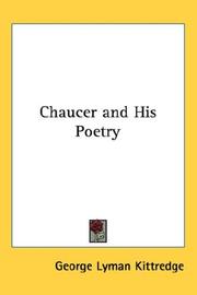 Chaucer and his poetry