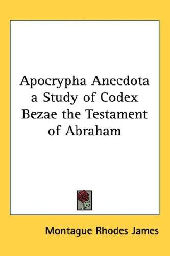 Apocrypha Anecdota