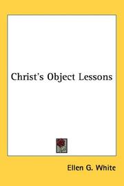 Christ's Object Lessons