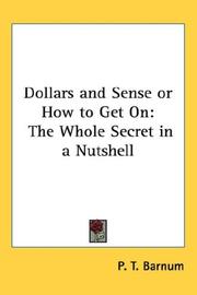 Dollars and sense, or, How to get on
