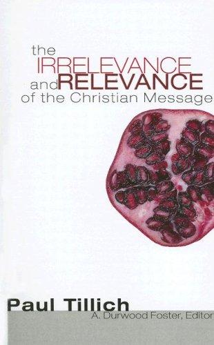 The irrelevance and relevance of the Christian message