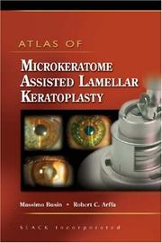 Atlas of microkeratome assisted lamellar keratoplasty