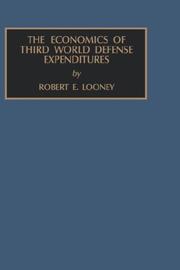 The economics of Third World defense expenditures