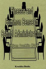 Finesse and common sense in school administration