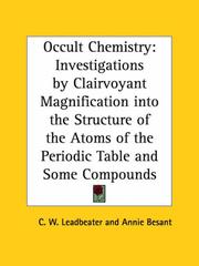 Occult chemistry