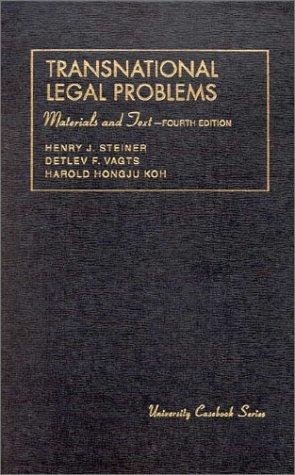 Transnational legal problems