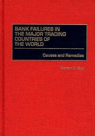 Bank failures in the major trading countries of the world