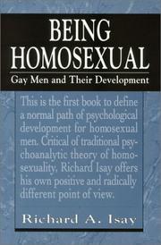 Being homosexual