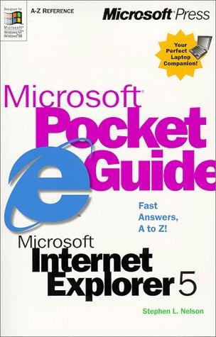 Microsoft pocket guide to Microsoft Internet Explorer 5