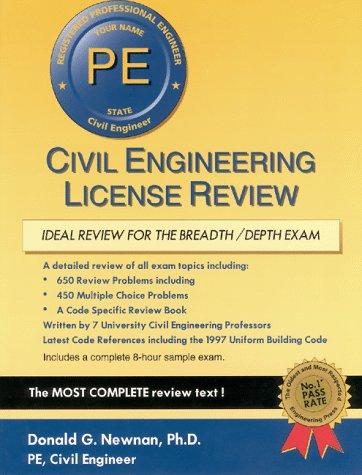 Civil engineering license review
