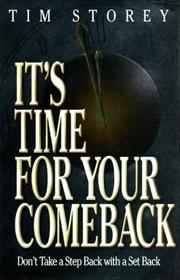 It's time for your comeback