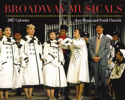 Broadway Musicals 2007 Wall Calendar