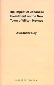 The Impact of Japanese Investment on the New Town of Milton Keynes
