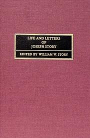 Life and Letters of Joseph Story