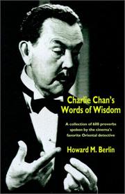 Charlie Chan's Words of Wisdom