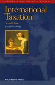 International Taxation (Concepts and Insights)